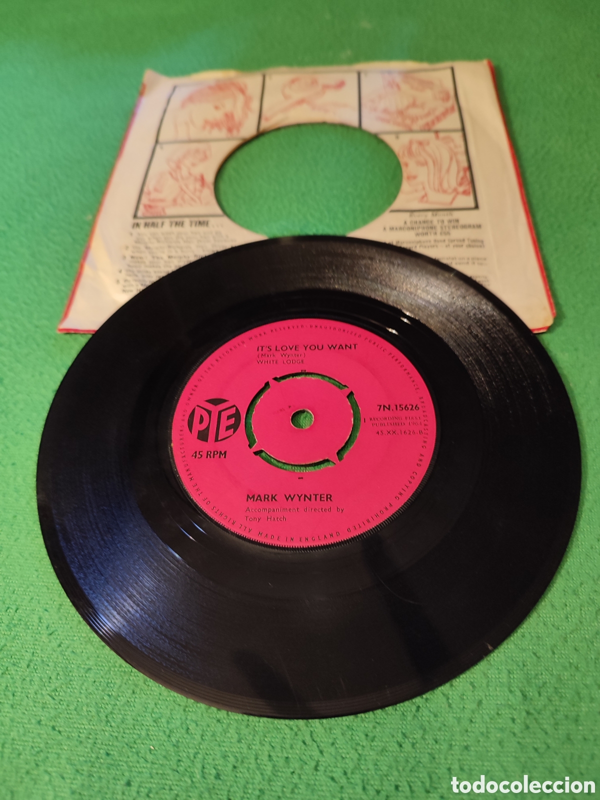 Discos de vinilo: Mark Wynter - Only you - Foto 2