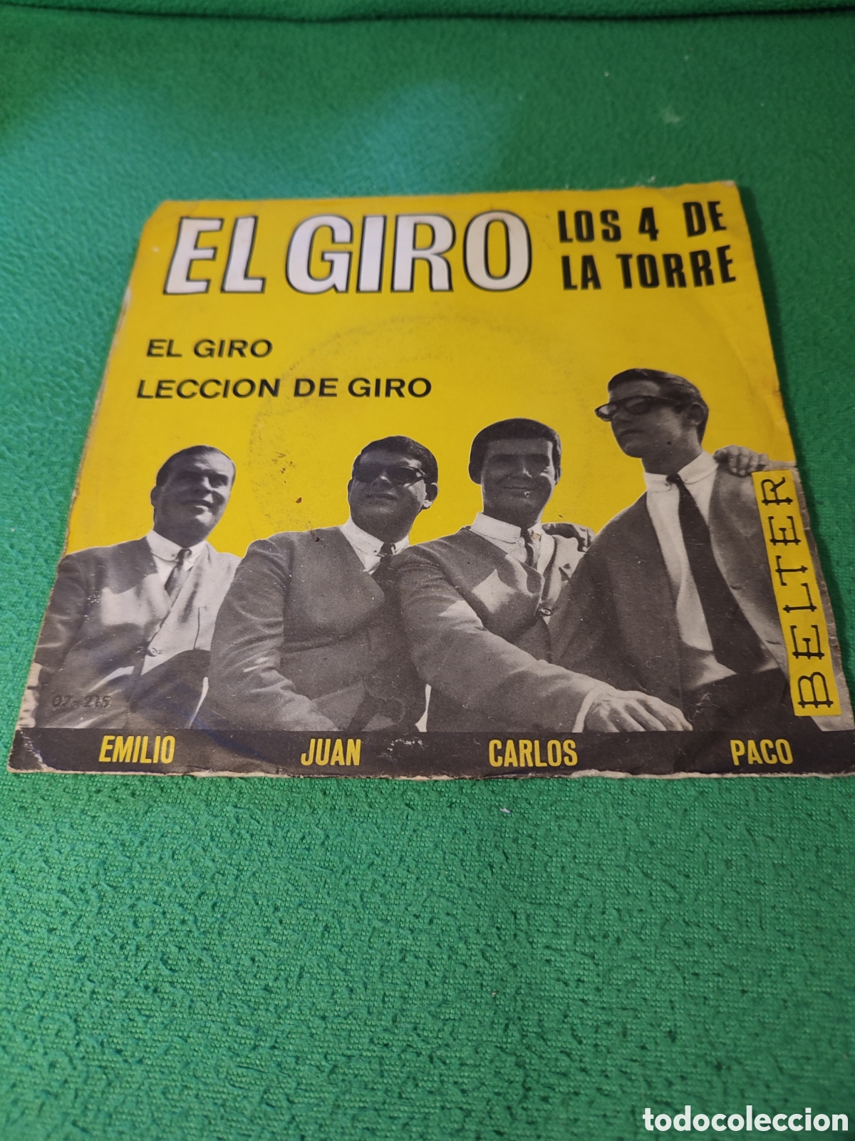Discos de vinilo: Los 4 de la Torre - El giro - Foto 1