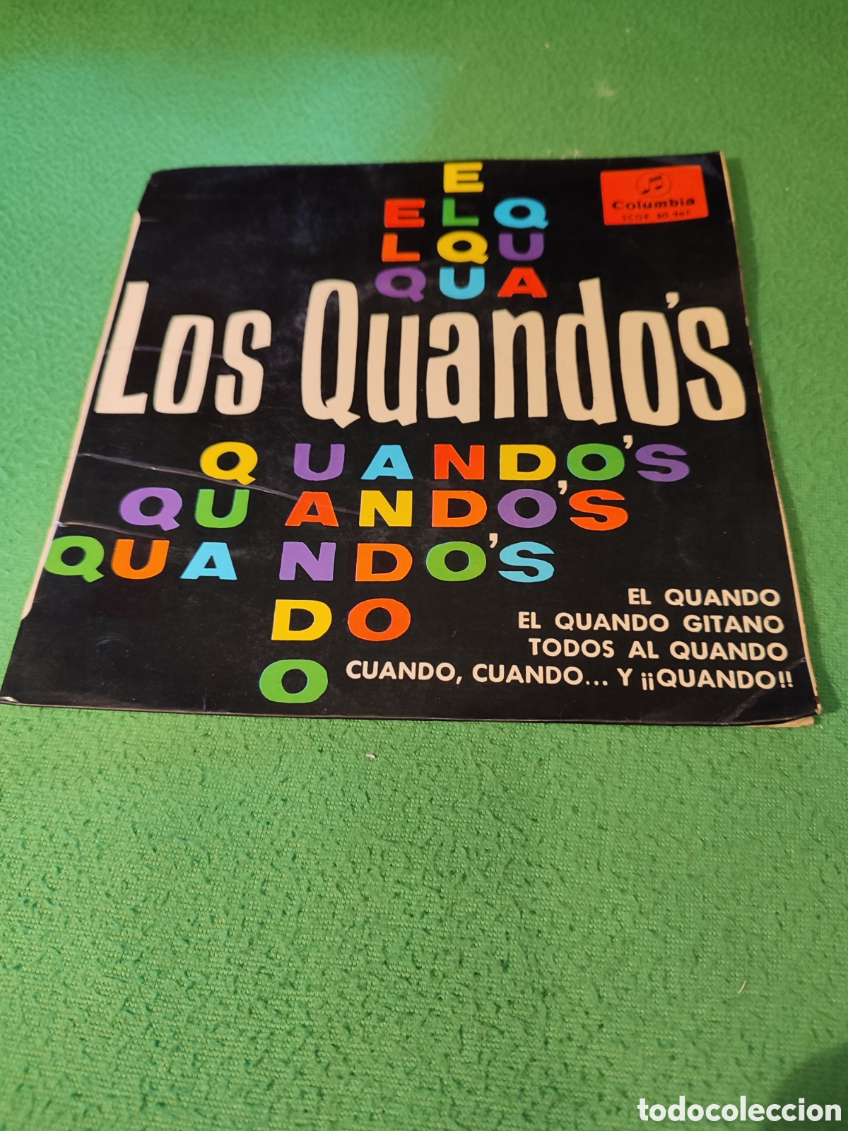 Discos de vinilo: Los Quandos - El Quando gitano+ 3 - Foto 1