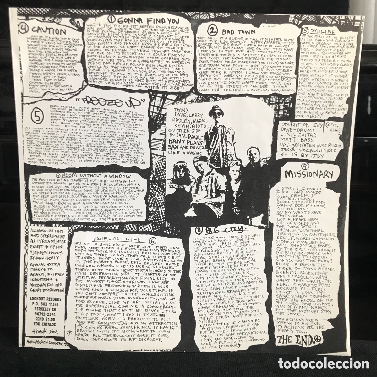 Discos de vinilo: Operation Ivy - Energy 1996 US - Foto 4
