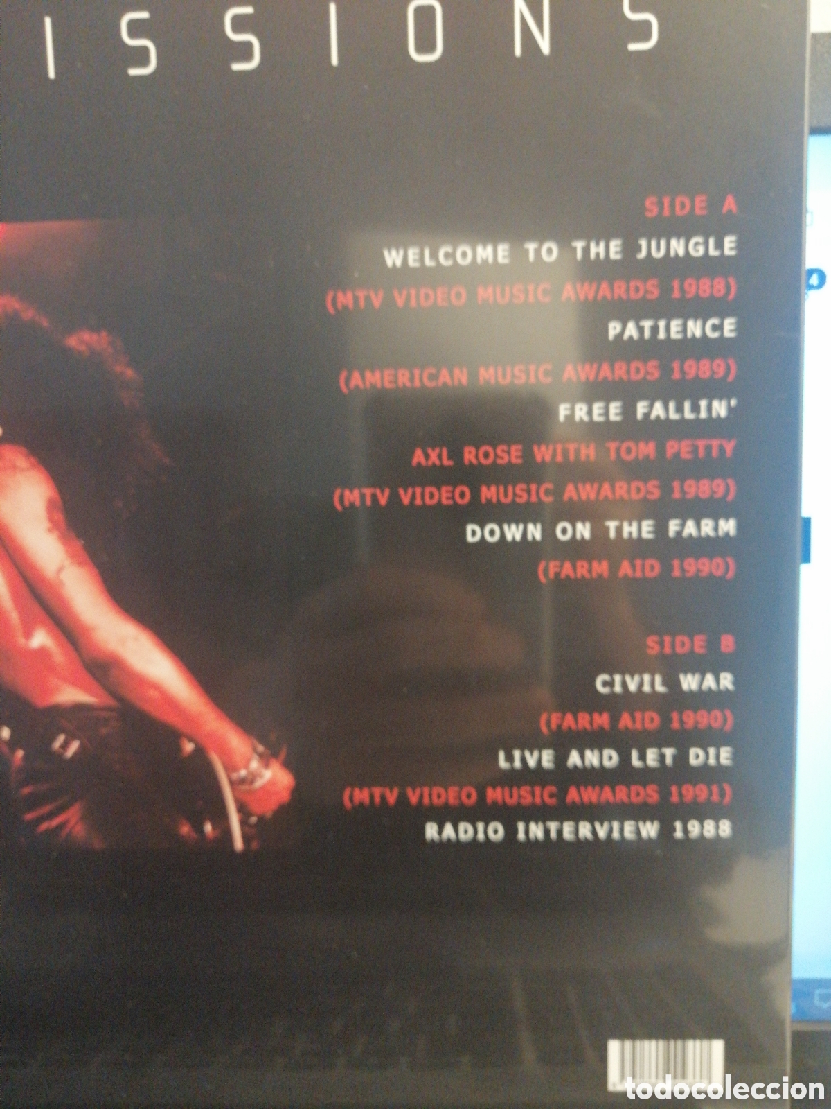 Discos de vinilo: Guns n Roses - Transmissions Lp (Nuevo) - Foto 3