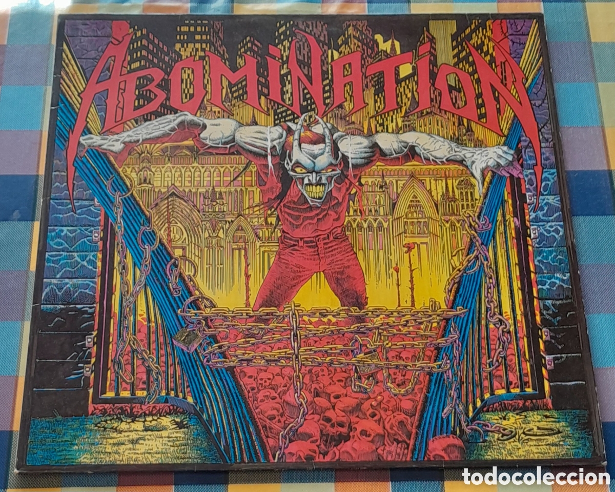 Discos de vinilo: ABOMINATION - NUCLEAR BLAST RECORDS 1990 - Foto 1