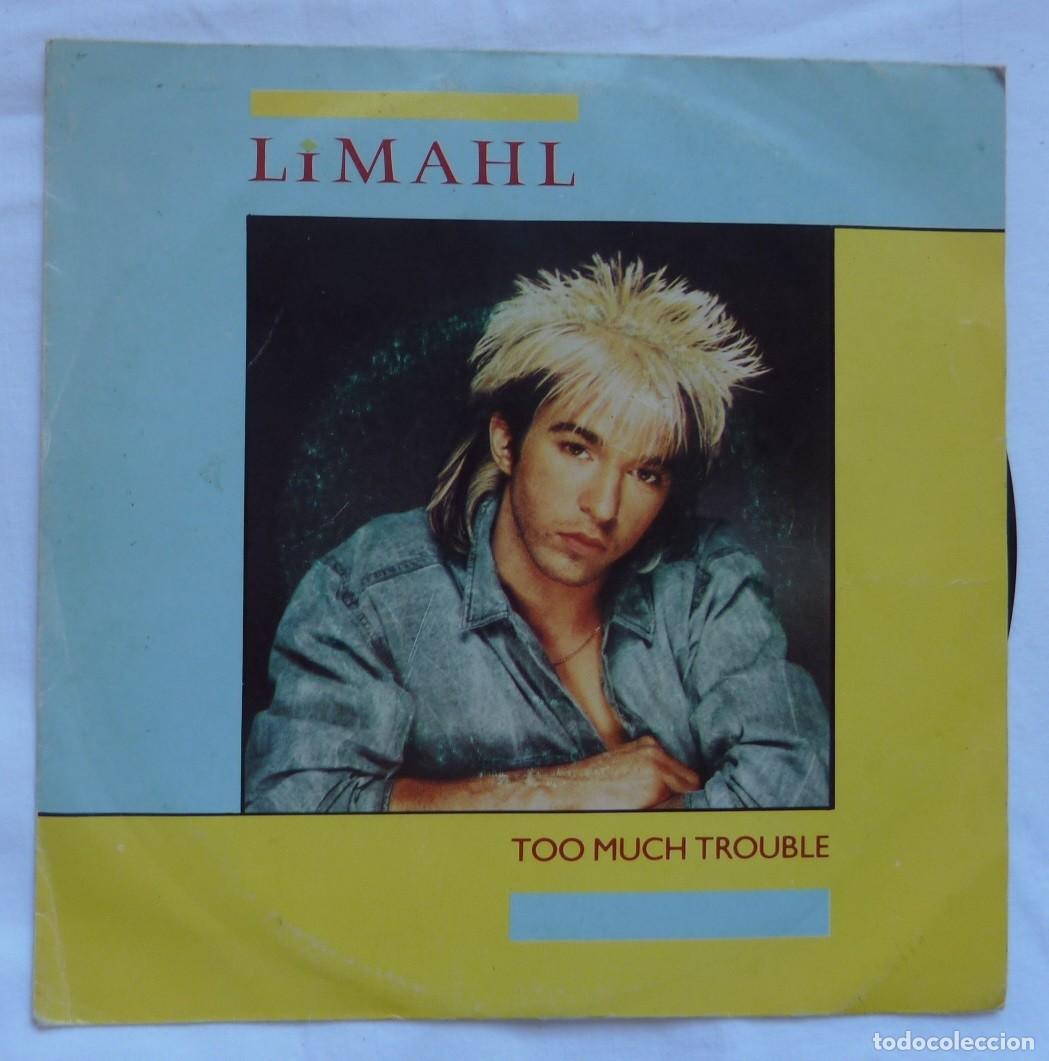 Discos de vinilo: LIMAHL // TOOMUCH TROUBLE // 1985 // SINGLE - Foto 1