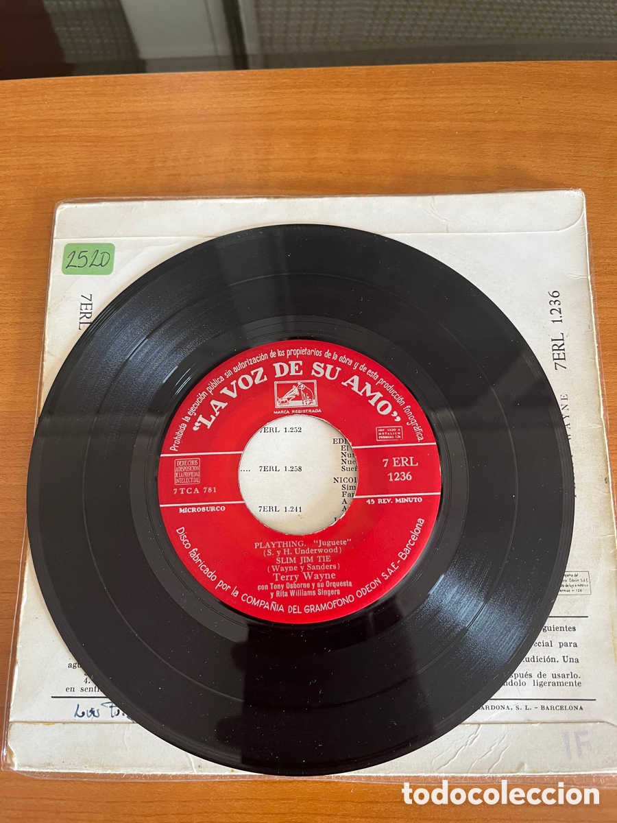 Discos de vinilo: Terry Wayne - Terry Wayne Ep (Espa&ntilde;ol) Muy Raro - Foto 3