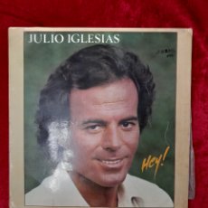 Discos de vinilo: LP-8. LP DISCO DE VINILO. JULIO IGLESIAS. HEY! CBS