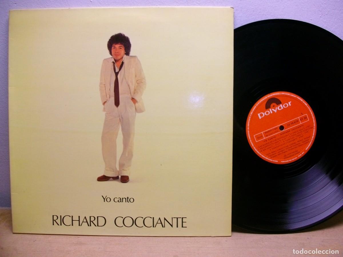 Discos de vinilo: Richard Cocciante &ndash; Yo Canto 1979 LP - Foto 1