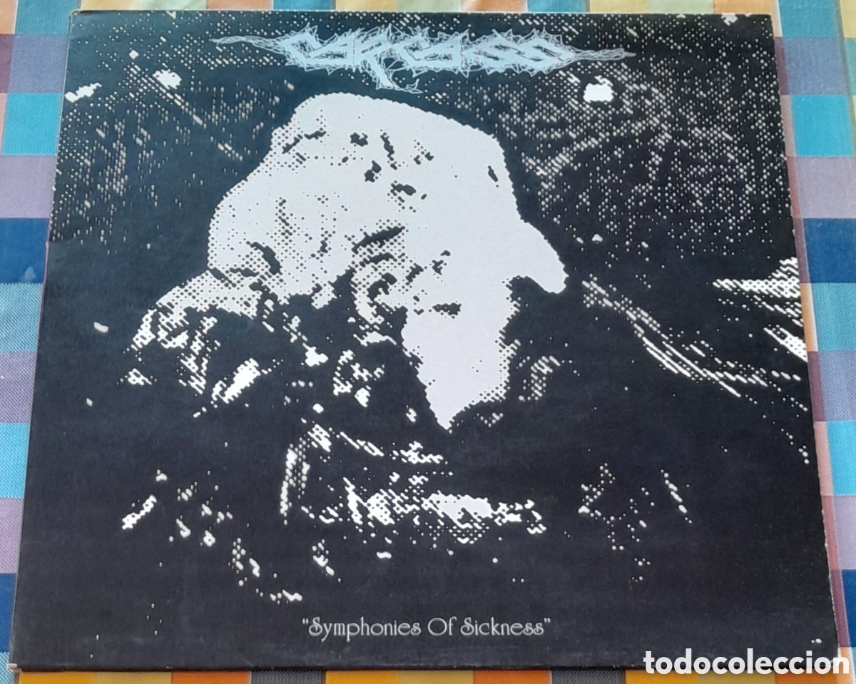 carcass – symphonies of sickness sello: earache - Compra venta en 