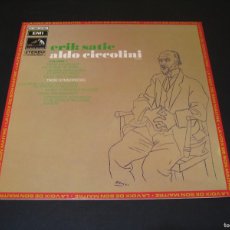 Discos de vinilo: ERIK SATIE LP ALDO CICCOLINI PIECES POUR PIANO VOL. 1 REEDICIÓN VINTAGE FRANCIA 1974 EDG