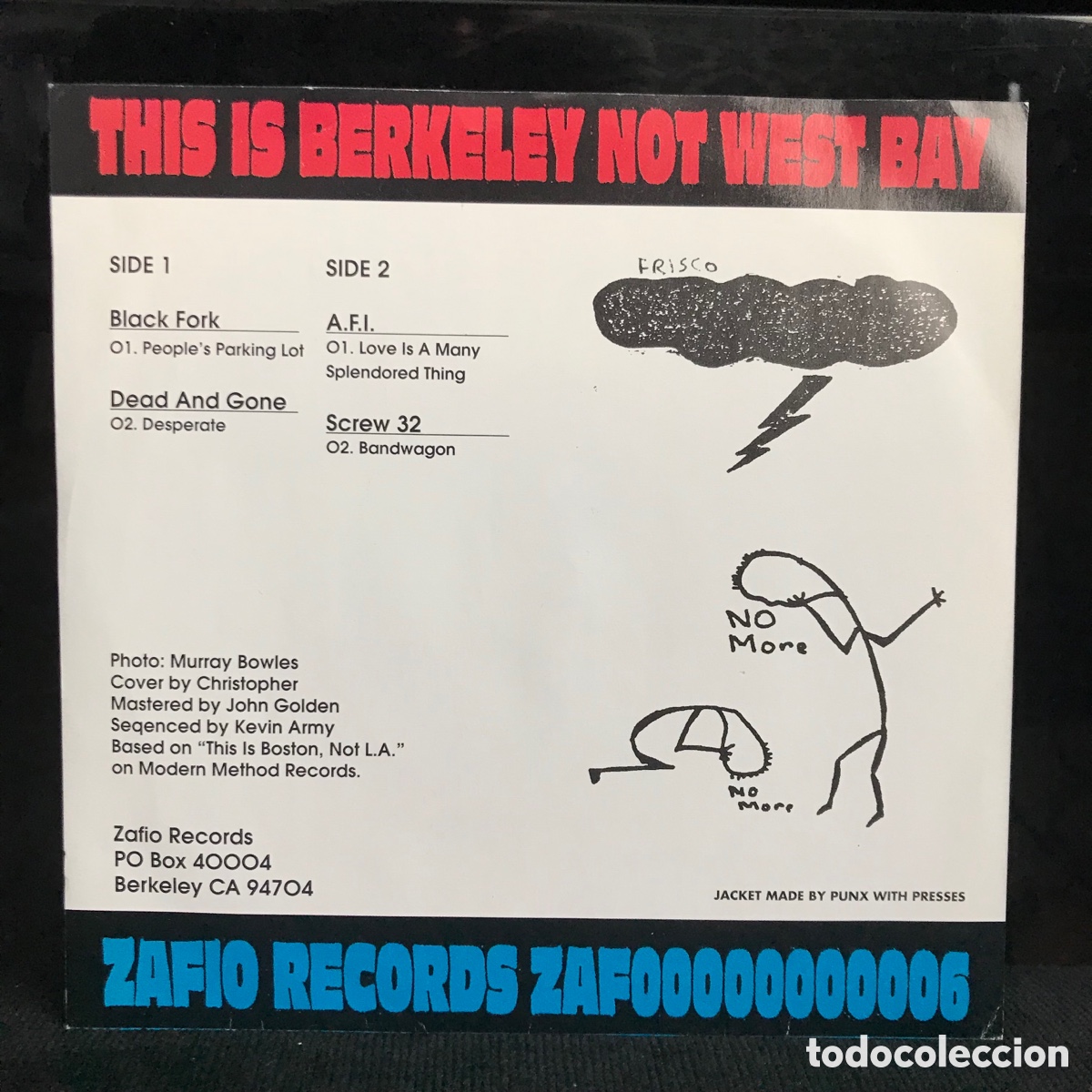 Discos de vinilo: This Is Berkeley Not West Bay 1994 US - Foto 2