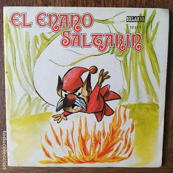Discos de vinilo: EL ENANO SALTARIN. CUENTO + SINGLE - Foto 1
