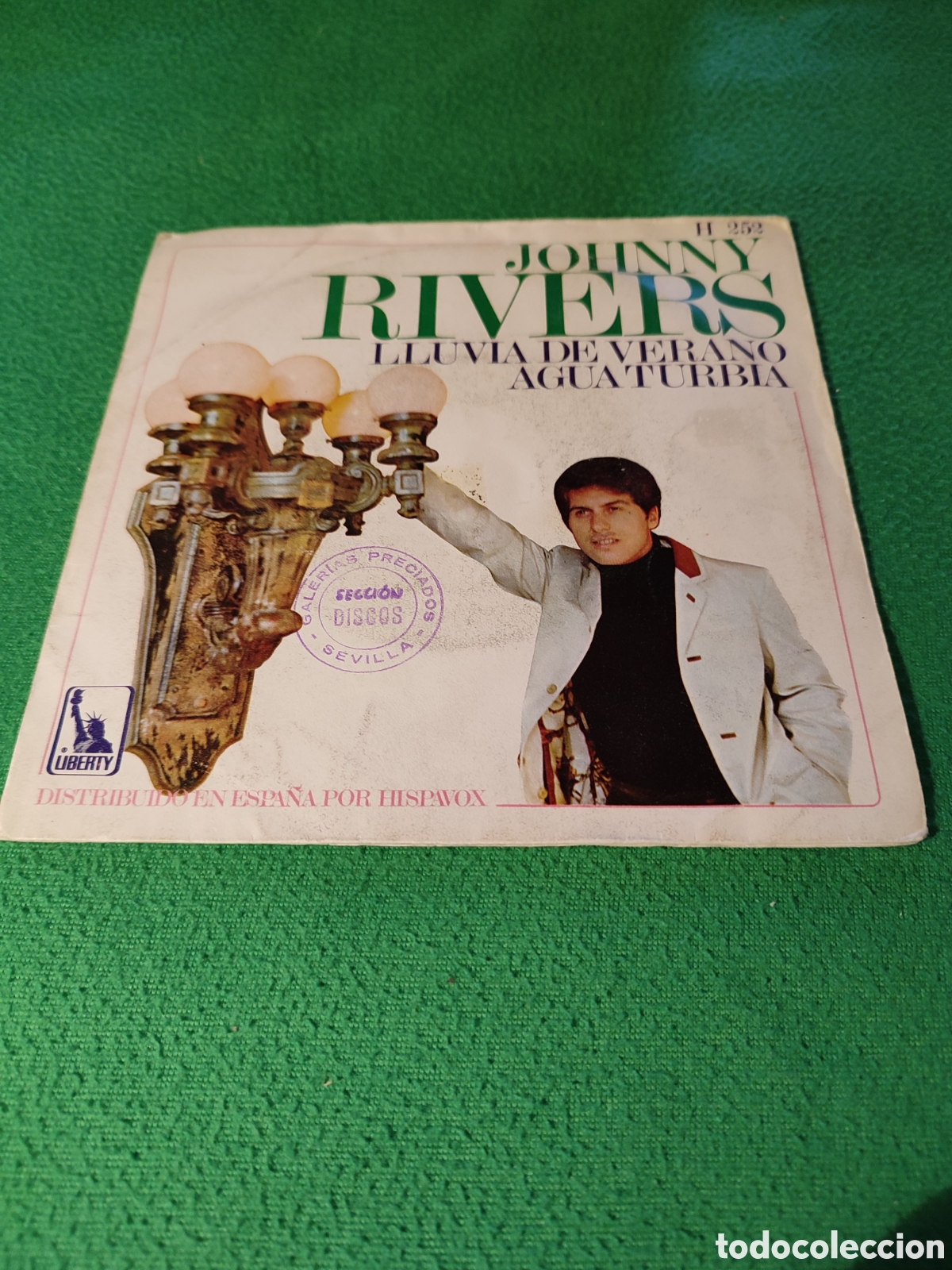 Discos de vinilo: Johnny Rivers - Lluvia de verano - Foto 1
