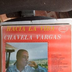 Discos de vinilo: CHAVELA VARGAS CON ANTONIO BRIBIESCA - HACIA LA VIDA LP MONO EDICION MEJICO