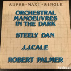 Discos de vinilo: SUPER MAXI SINGLE DISCO PROMOCIONAL OMD STEELY DAN JJ CALE ROBERT PALMER