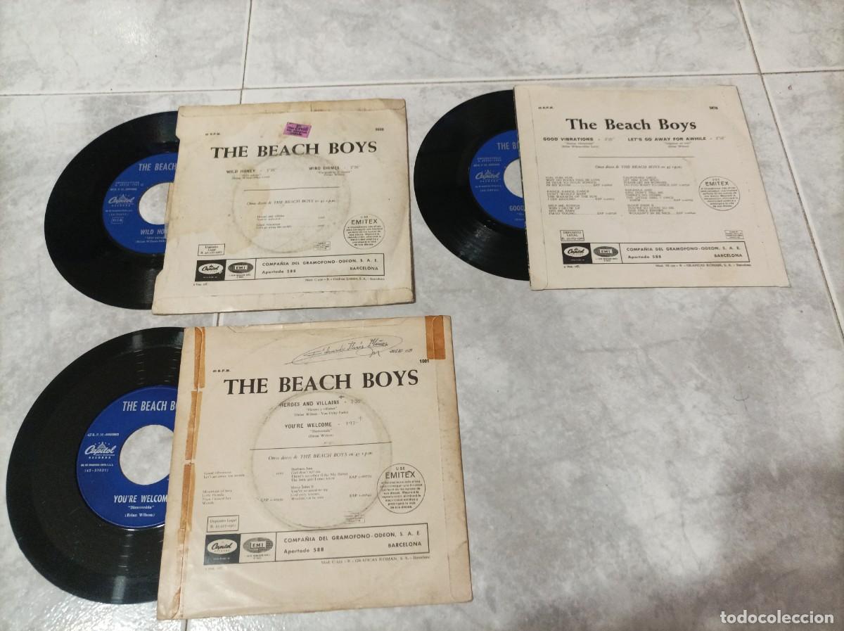Discos de vinilo: The Beach Boys singles - Foto 2
