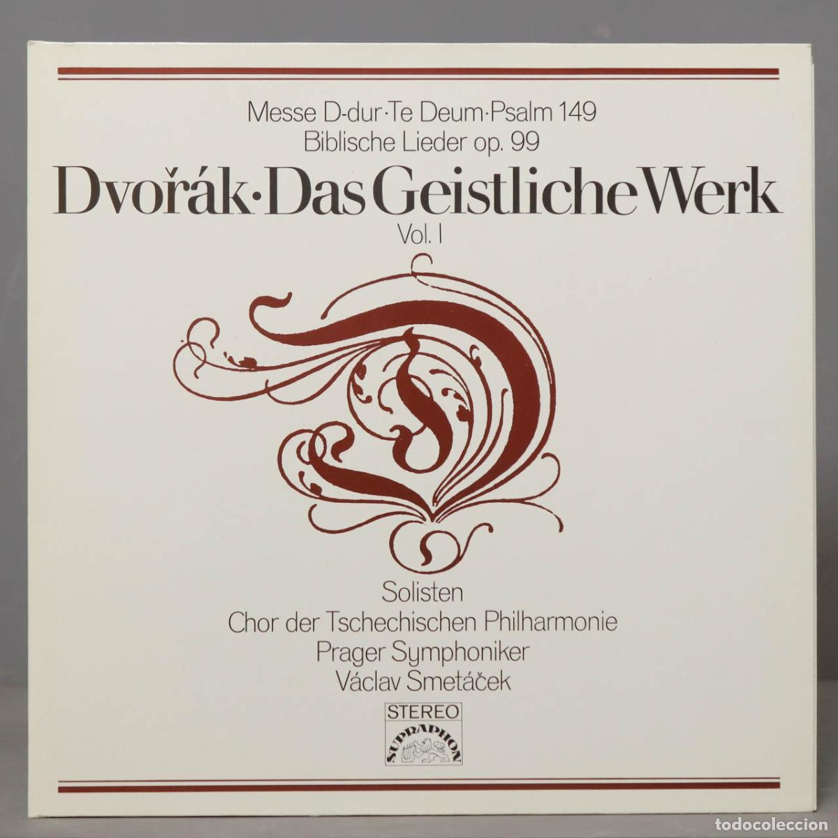 Vinyl records: 2 LP. Smet&aacute;ček &ndash; Das Geistliche Werk Vol. I. DVORAK