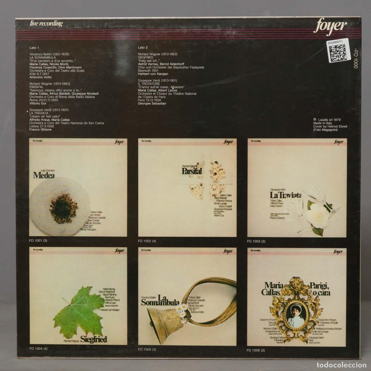 Discos de vinilo: LP. Modesti &ndash; Ore Stellate Dell&acute;Opera. CALLAS. MODESTI - Foto 2