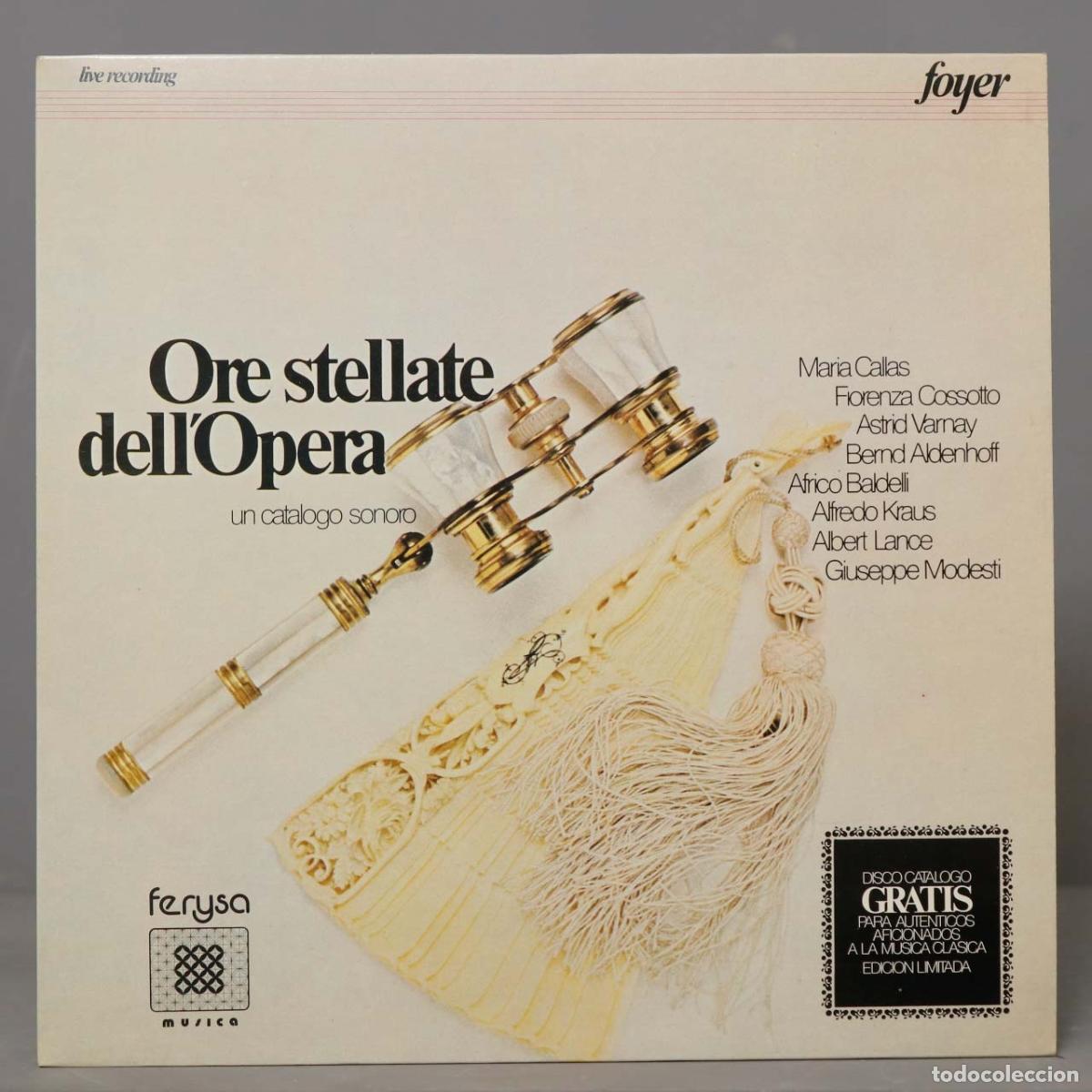 Discos de vinilo: LP. Modesti &ndash; Ore Stellate Dell&acute;Opera. CALLAS. MODESTI - Foto 1