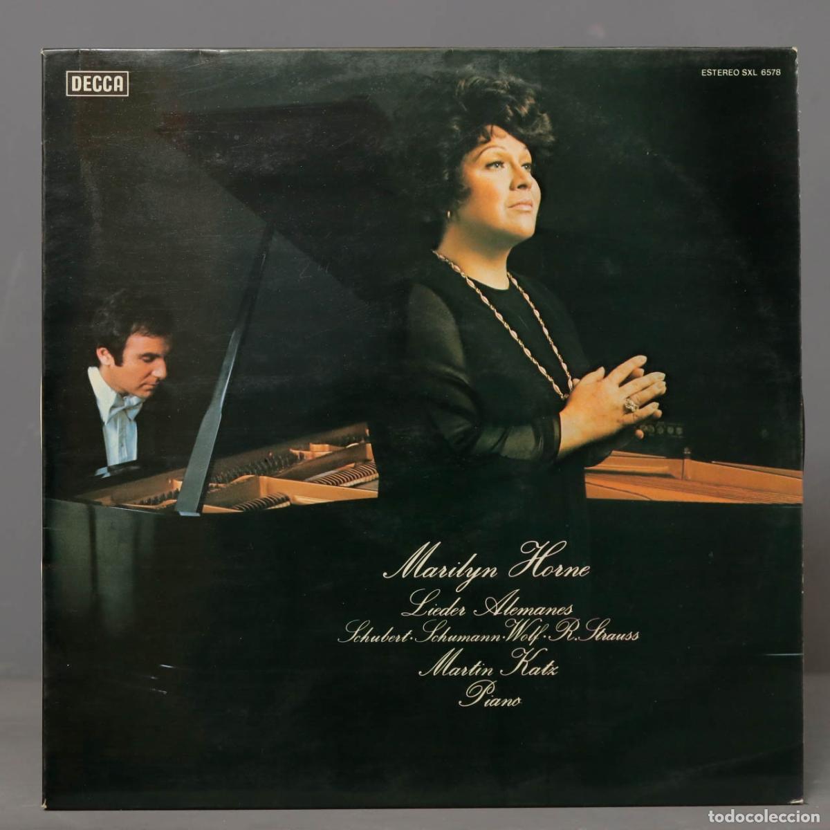 Discos de vinilo: LP. Strauss &ndash; German Lieder. HORNE. KATZ - Foto 1