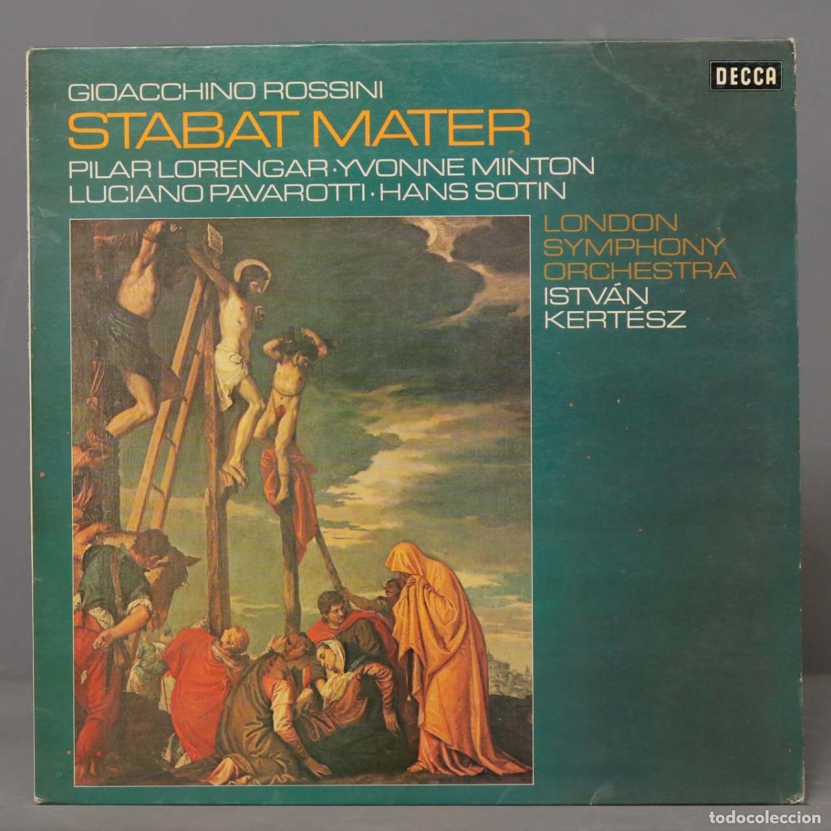 Discos de vinilo: LP. Kert&eacute;sz &ndash; Stabat Mater. ROSSINI - Foto 1