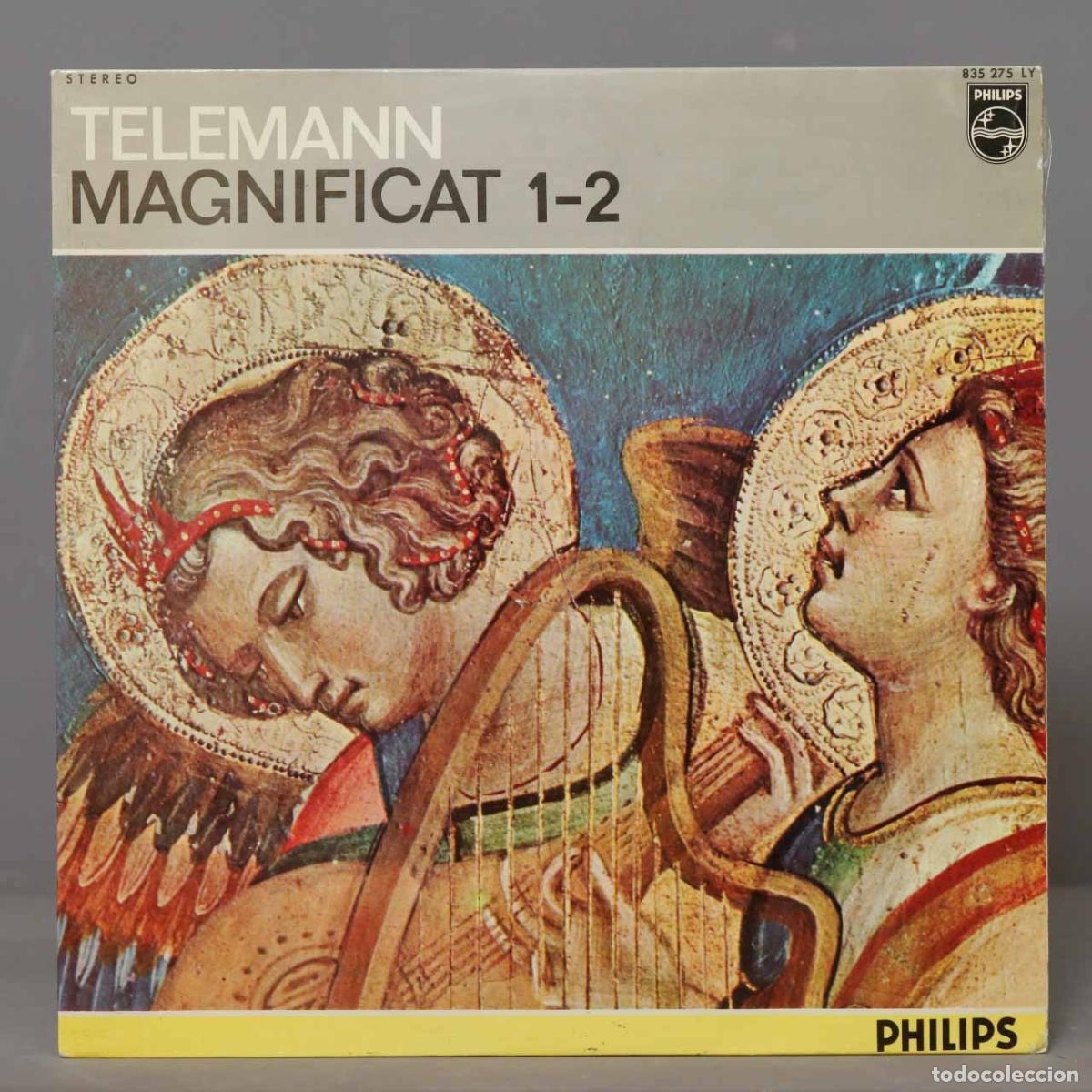 Discos de vinilo: LP. Redel &ndash; Magnificat 1-2. TELEMANN - Foto 1