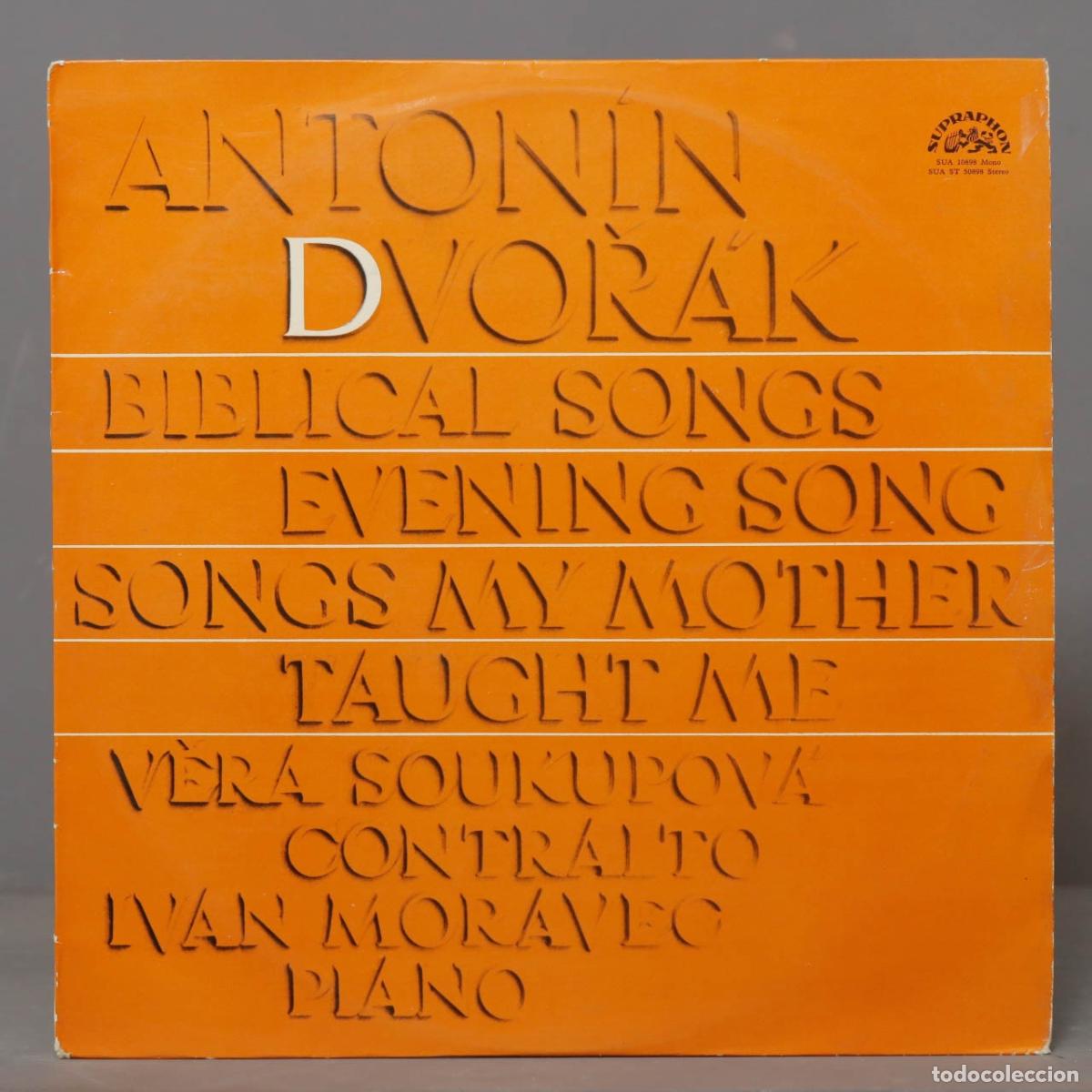 Disques de vinyle: LP. Moravec &ndash; Biblical Songs. Evening Song. Songs My Mother Taught Me. DVORAK