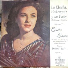 Discos de vinilo: QUETA CLAVER 10” SELLO COLUMBIA EDITADO EN ESPAÑA AÑO 1957 DE LA REVISTA...