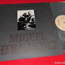 Discos de vinilo: JOAN MANUEL SERRAT MIGUEL HERNANDEZ LP 1977 NOVOLA GATEFOLD EX