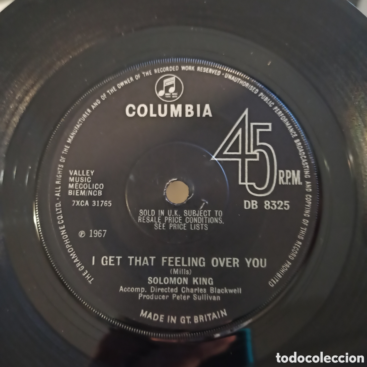 Discos de vinilo: Solomon King &ndash; She Wears My Ring - Foto 1