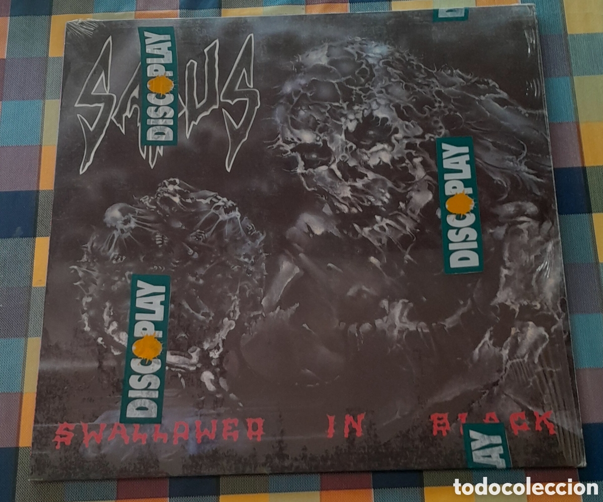 Discos de vinilo: Sadus&nbsp;&lrm;&ndash;&nbsp;Swallowed In Black - Roadrunner 1990 - Foto 1