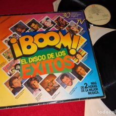 Discos de vinilo: ¡BOOM! BOOM DISCO EXITOS 2LP 1985 SPAIN ALASKA DINARAMA+MECANO+LUIS MIGUEL+DURAN+MIGUEL BOSE+CHUNGUI