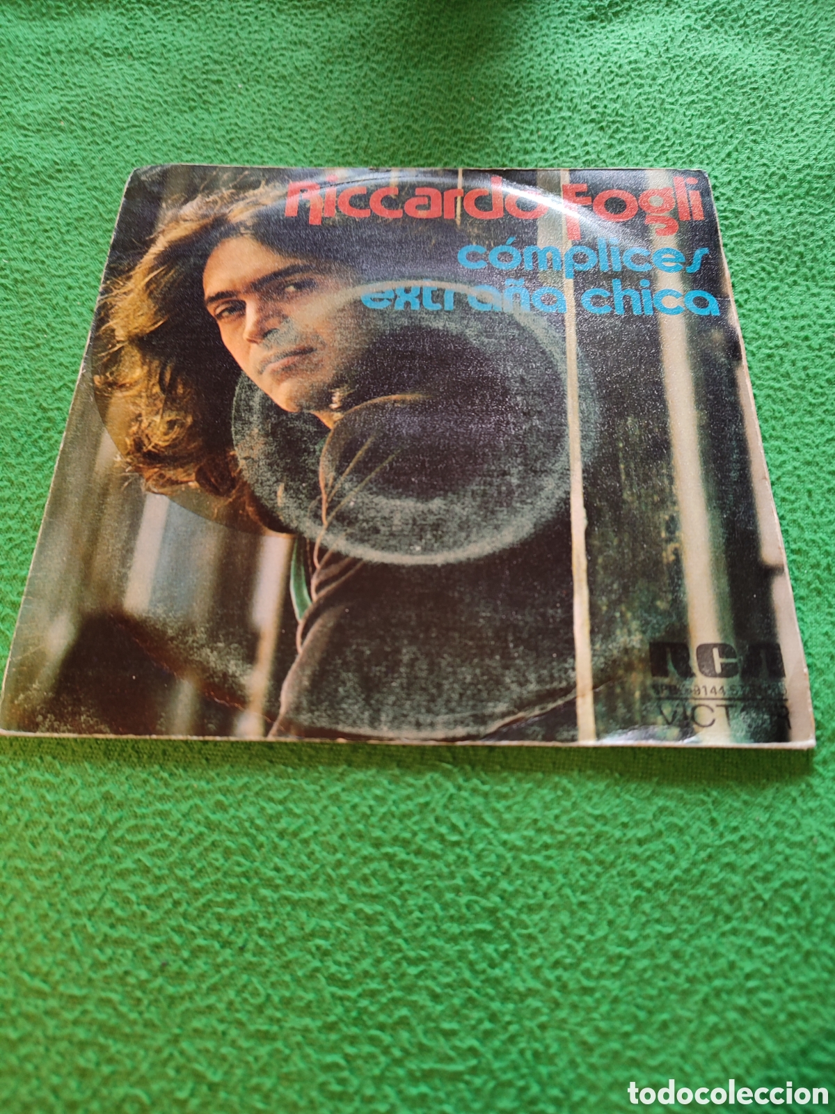 Discos de vinilo: Ricardo Fogli - C&oacute;mplice Single vinilo - Foto 1