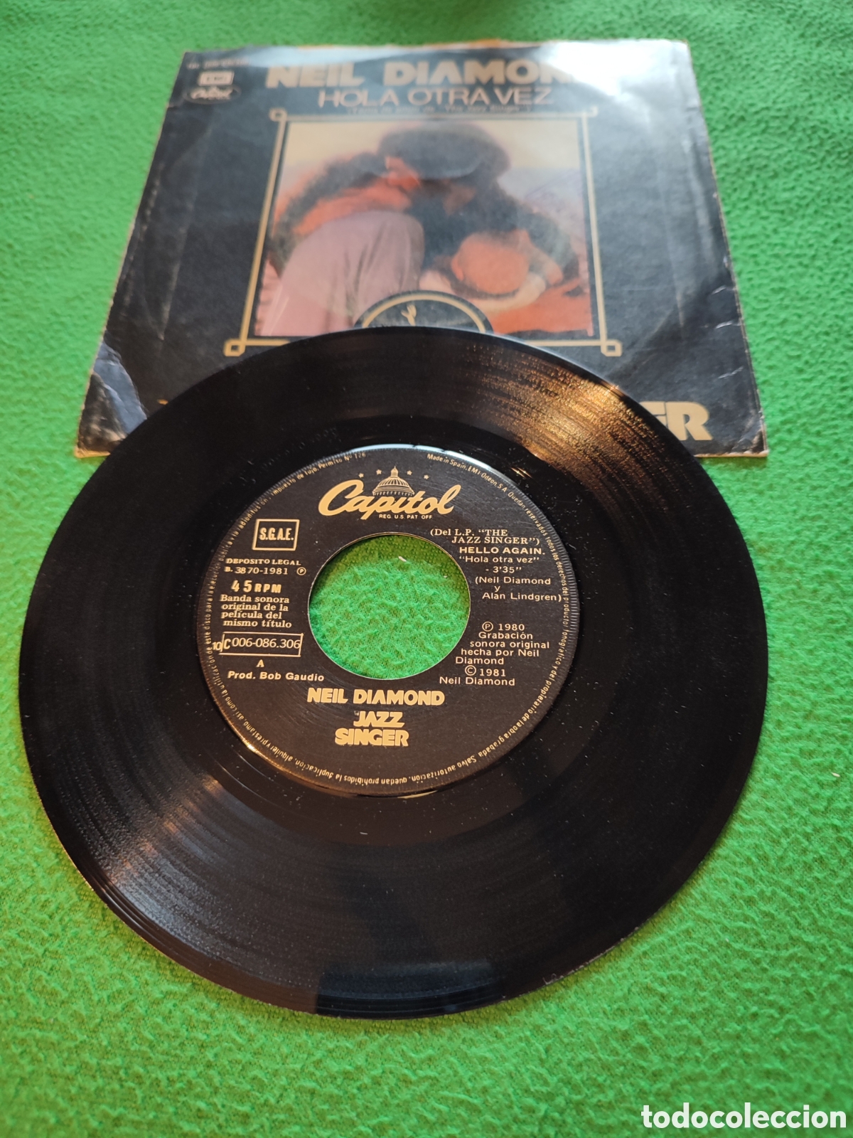 Discos de vinilo: Neil Diamond - Hola otra vez - Foto 2