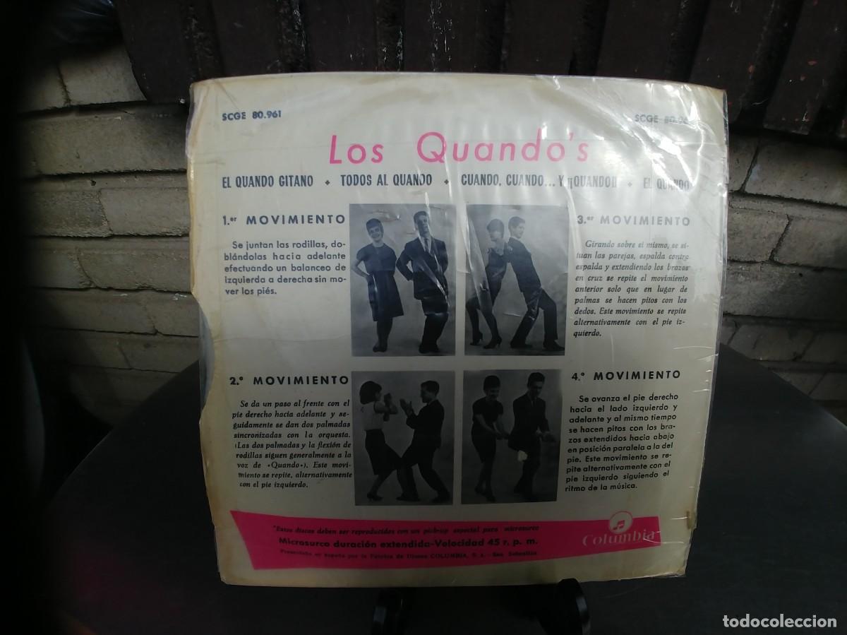 Discos de vinilo: LOS QUANDOS-EP EL QUANDO +3 - Foto 2