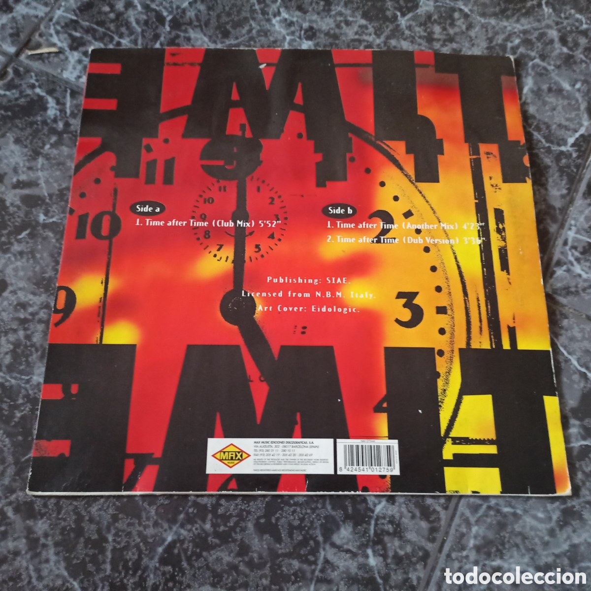 Discos de vinilo: Mister B. - Time After Time (12&rdquo;, Maxi) - Foto 2