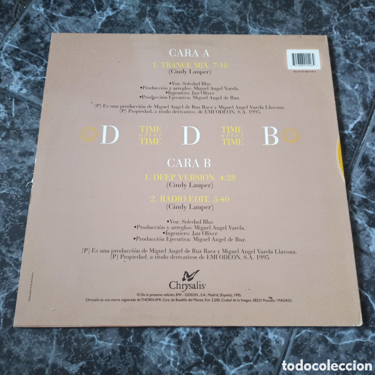 Discos de vinilo: DDB - Time After Time (12&rdquo;, Maxi) - Foto 2