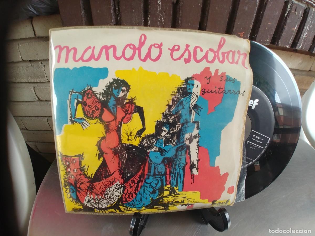 Discos de vinilo: MANOLO ESCOBAR-EP EL MSTERIO DE LAS FLORES +3 - Foto 1