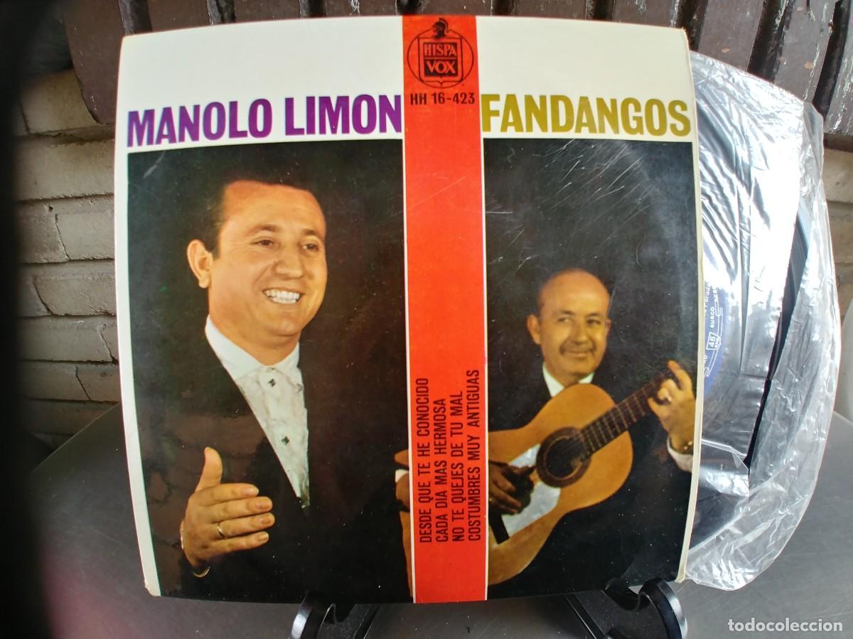 Discos de vinilo: MANOLO LIMON-EP FANDANGOS - Foto 1