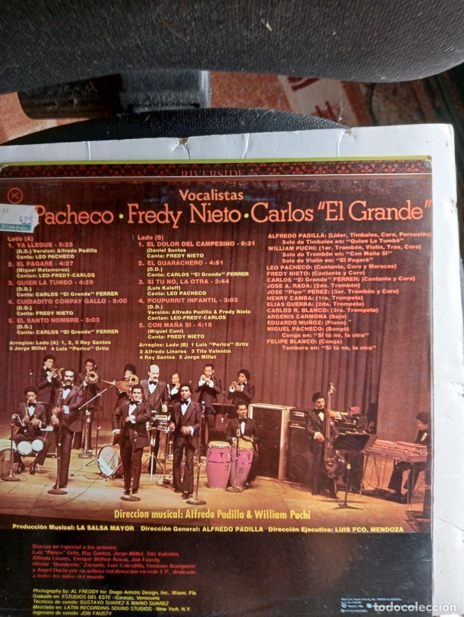 Discos de vinilo: La Salsa Mayor - La Salsa Mayor LP 1980 - Foto 2