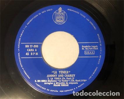 Discos de vinilo: Johnny And Charley &ndash; La Yenka SINGLE 7&rdquo; - Foto 1