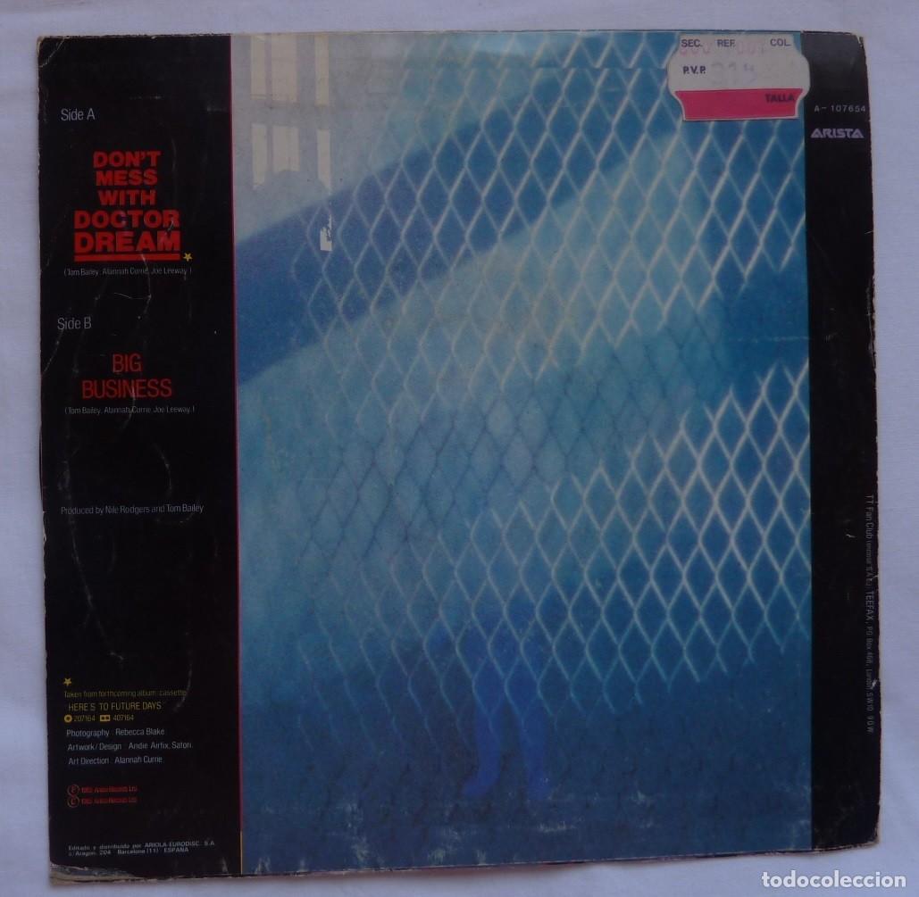 Discos de vinilo: THOMPSON TWINS // DONT MESS WITH DR. DREAM // 1985 // SINGLE - Foto 2