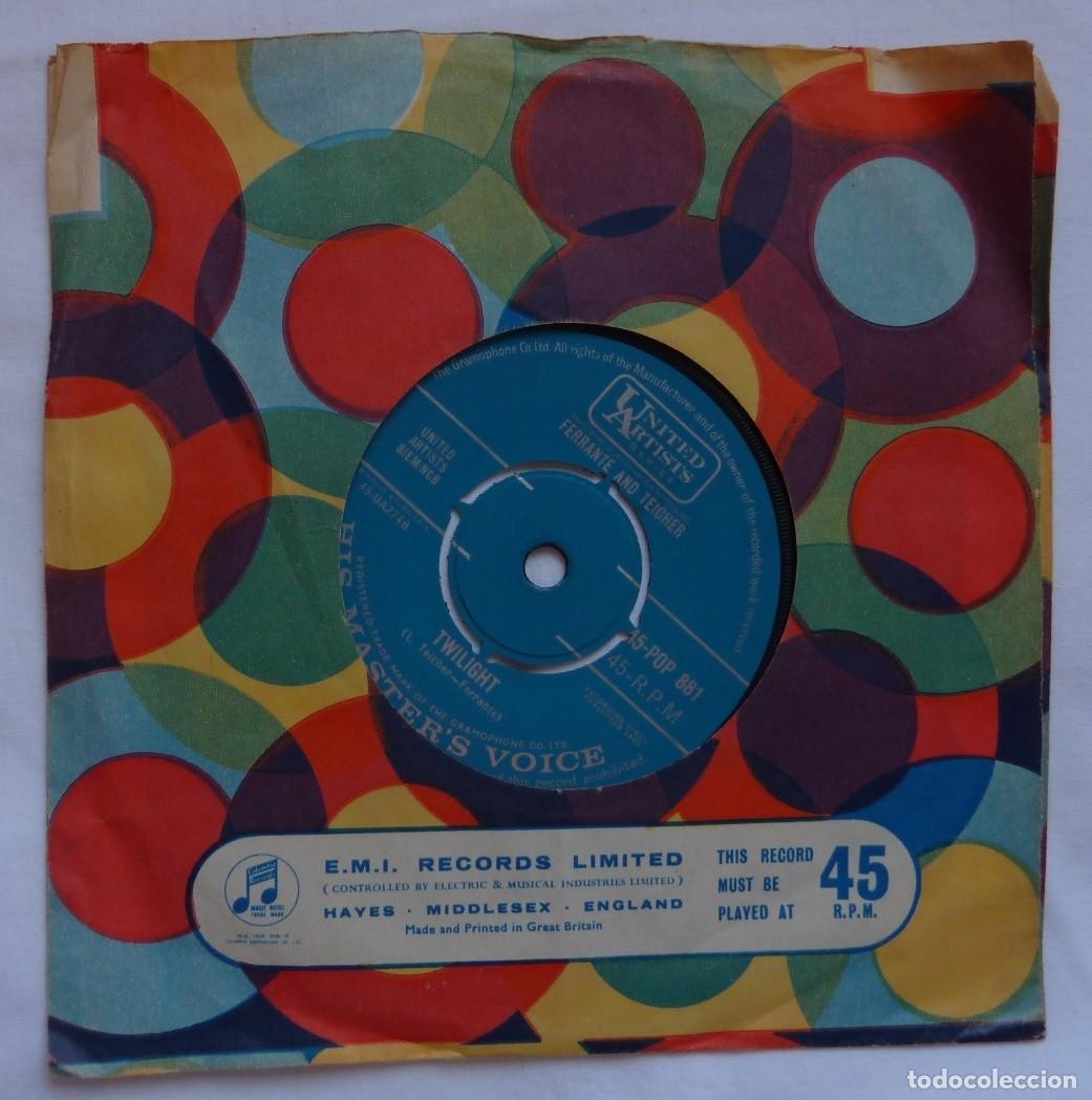 Discos de vinilo: FERRANTE AND TEICHER // EXODUS // 1961 // SINGLE - Foto 1