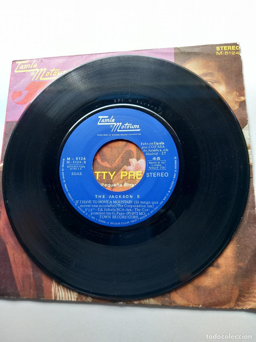 Discos de vinilo: THE JACKSON 5 - single LITTLE BITTY PRETTY ONE - Foto 4