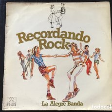 Discos de vinilo: LP LA ALEGRE BANDA RECORDANDO ROCK