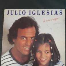 Discos de vinilo: LP-40. LP DISCO DE VINILO. JULIO IGLESIAS. DE NIÑA A MUJER. CBS.