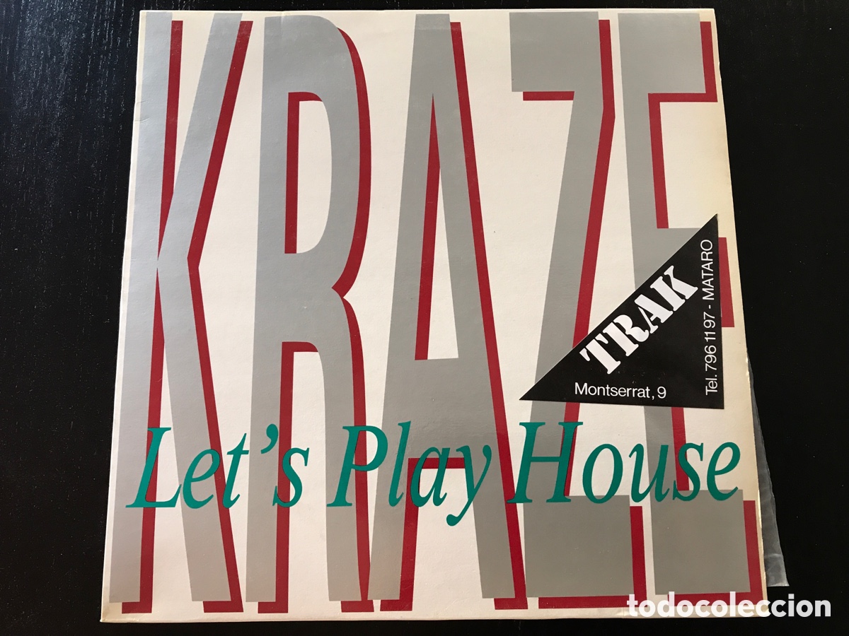 Discos de vinilo: Maxi Kraze Let&rsquo;s Play House - Foto 1