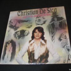 Discos de vinilo: CHRISTIAN DE SICA LP ANCH`IO HO QUALCOSA DA DIRE RICORDI ORIGINAL ITALIA 1974 EDG