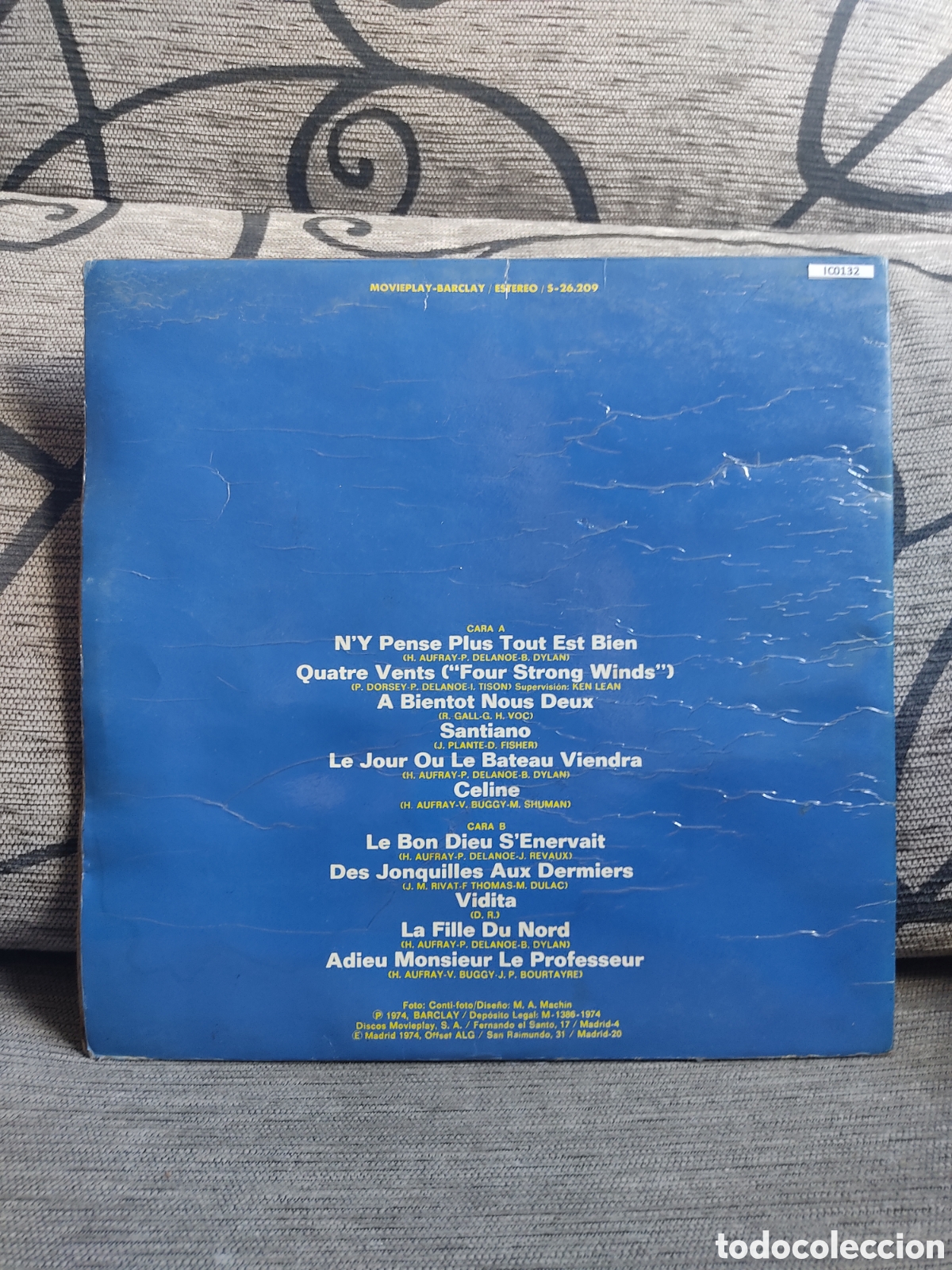 Discos de vinilo: Hugues Aufray LP - Foto 2