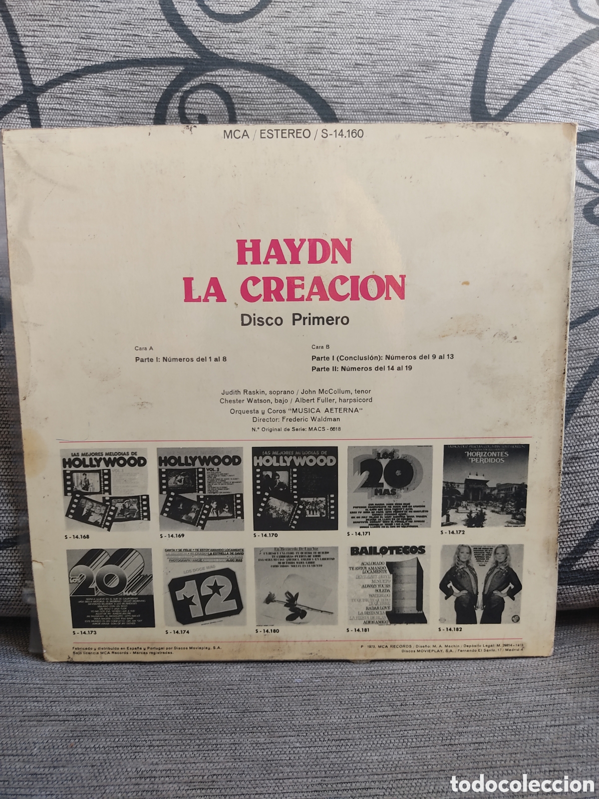 Discos de vinilo: Haydn - La Creacion - Foto 2