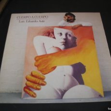 Discos de vinilo: LUIS EDUARDO AUTE LP CUERPO A CUERPO ARIOLA ORIGINAL ESPAÑA 1984 + POSTER DESPLEGABLE EDG