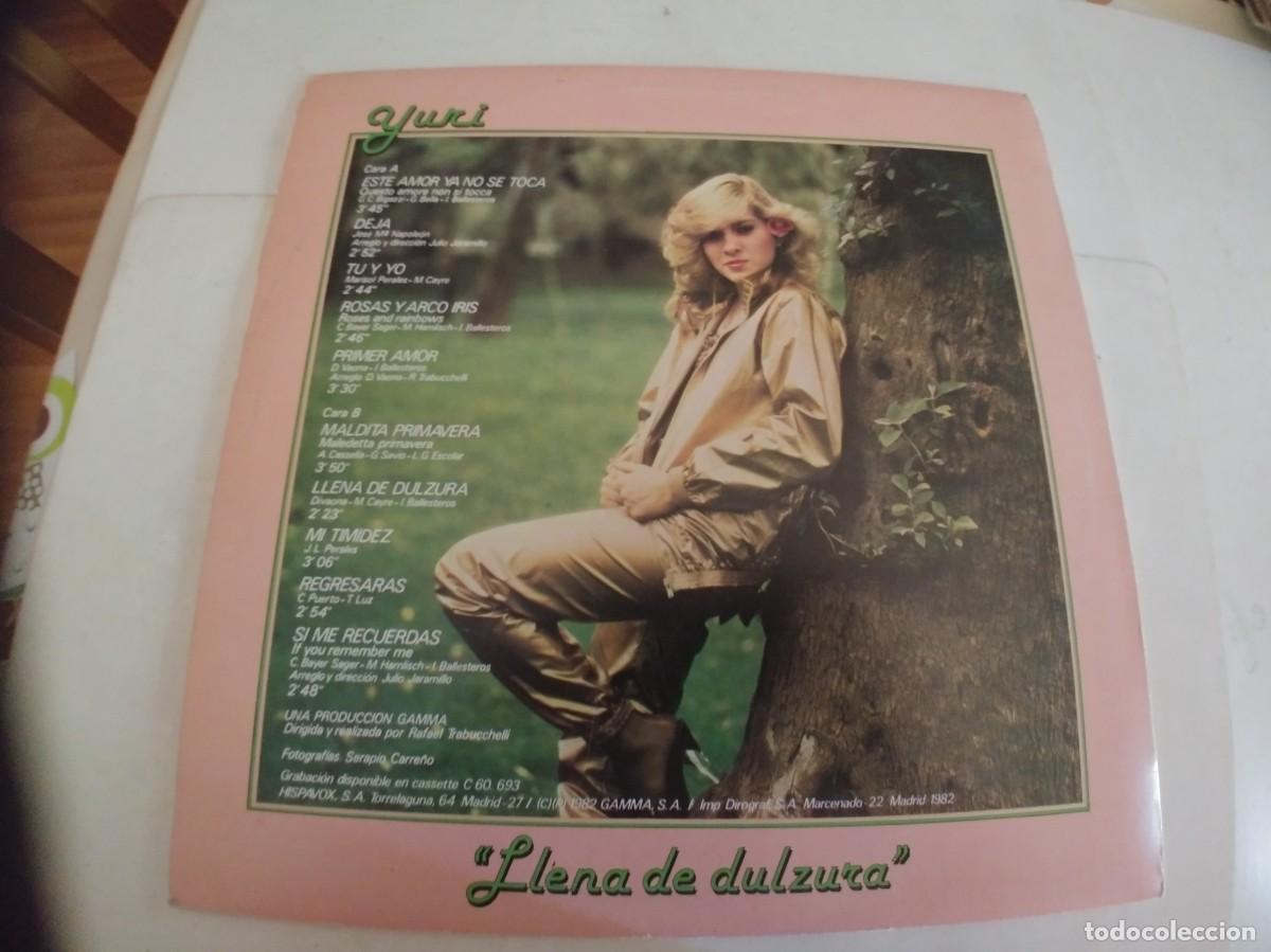 Discos de vinilo: YURI-LP LLENA DE DULZURA - Foto 2